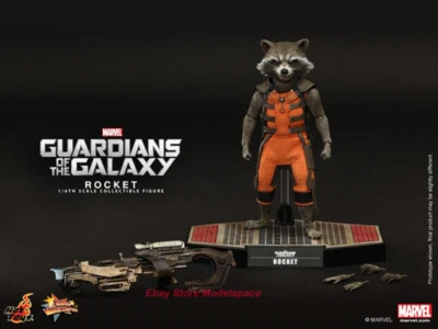 HotToys HT 1/6 MMS252 Guardians of the Galaxy Rocket Raccoon Action Figure - Image 1 of 4