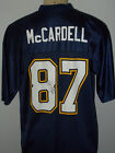 Keenan McCardell #87 San Diego Chargers Autographed Reebok NFL Jersey Men XL