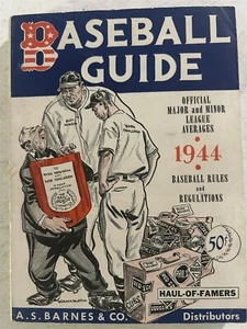 1944 BASEBALL Guide New York YANKEES Joe McCARTHY Spud CHANDLER Dimaggio - Picture 1 of 9