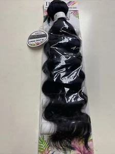 SHAKE-N-GO IBIZA LOOSE DEEP_WEAVE_100%_HUMAN_HAIR_16"_#NATURAL/DK - Picture 1 of 4