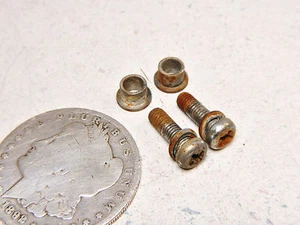 76 HONDA XL250 HEADLIGHT TRIM RING & LENS ASY MOUNTING SCREWS & SPACERS - Picture 1 of 3