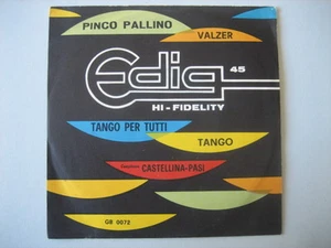COMPLESSO CASTELLINA PASI "Pinco pallino-Tango per tutti" 45ggNUOVO-LISCIO - Picture 1 of 1