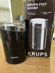 Krups Coffee mill F203438 Electric, Coffee, Nuts and spice grinder, One touch