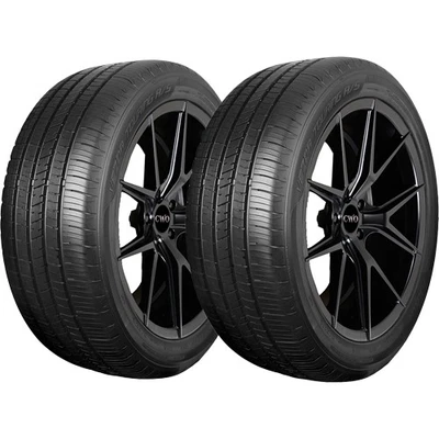 (QTY 2) 245/45R18 Kenda Vezda Touring A/S KR205 100V XL Black Wall Tires - Image 1 of 4