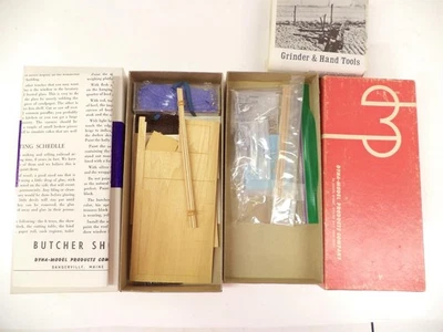 Dyna-Models HO Butchers Shop + Farm Machinery Building kits, (lot sb) - Image 1 of 4