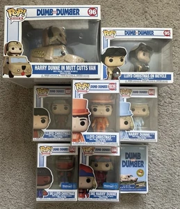 VAULTED Funko Pop! Dumb And Dumber 9 Piece Lot In Protectors - Picture 1 of 20