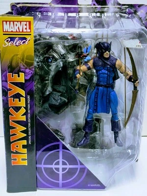 💎 Diamond Select Marvel Hawkeye con Wasp 7" Figura de Acción ¡Nuevo 2014! LEER DESC. Foto 1 de 4