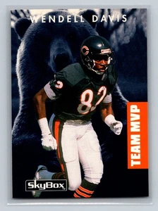 Wendell Davis 1992 SkyBox Prime Time #232 Chicago Bears - Foto 1 di 2