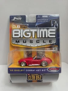 Jada Dub City Wave 5 Bigtime Muscle 1965 Shelby 65 cobra 427 S/C Red # 057 - Picture 1 of 4