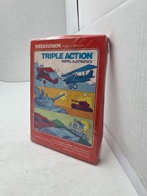 NEW SEALED W/CRUSHED BOX STORYBOOK GATEFOLD TRIPLE ACTION INTELLIVISION #G11