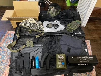 SSQ22 Gas Blowback Rifle NOVERITCH + Airsoft Loadout (Bought but didn't play) - Image 1 of 3