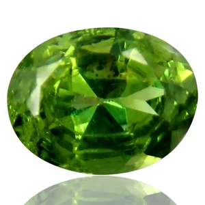1.52 Cts Top Quality Oval Shape Natural Green Mozambique Apatite Loose Gemstones - Picture 1 of 5
