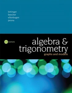 Algebra and Trigonometry: Graphs and Models - Foto 1 di 1