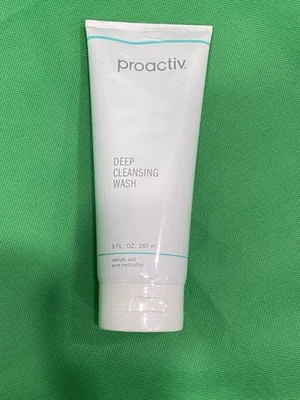 Proactiv+ Deep Cleansing Wash Acne Cleanser 9 oz JUMBO SZ SEALED Exp 7/21 - Image 1 of 3