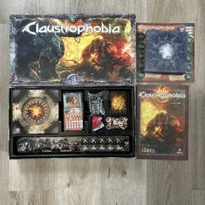 Claustrophobia Board Game 2013 100% Complete Base by Asmodee No Expansions - Picture 1 of 15