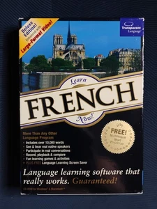 LEARN FRENCH NOW! DELUXE EDITION! - CD-ROM BOX SET - Factory Sealed! - Picture 1 of 11