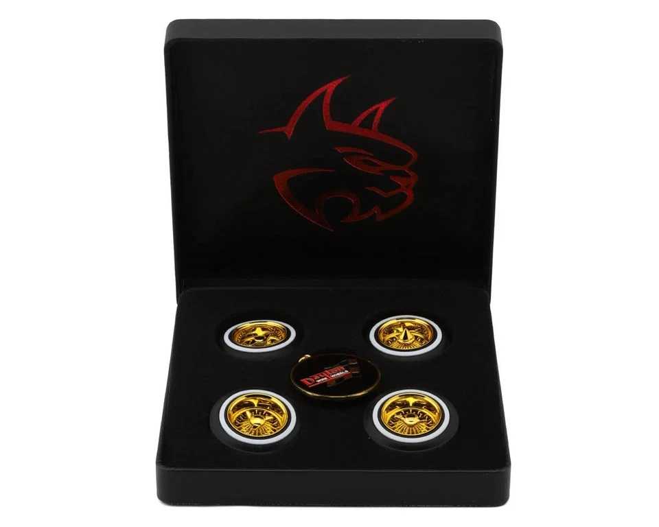 Redcat Dayton Gold Wire Wheel Set (4) RER17089 - Image 1 of 4