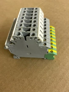 Phoenix Contact DOK 1,5-2D Knife Disconnect Block, 8-Pos, Double-Level, DIN - Picture 1 of 5