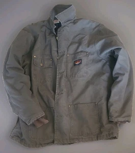 Rasco FR Jacket Men Extra Large Brown Fire Flame Resistant Heavy Duty Lined HRC2 - Picture 1 of 6