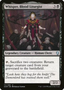 Whisper, Blood Liturgist - Dominaria (U) - Magic: The Gathering MTG - Picture 1 of 1