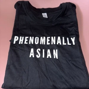 New Tableau Phenomenally Asian Print Employee SWAG Black Unisex T-Shirt Rare - Picture 1 of 6