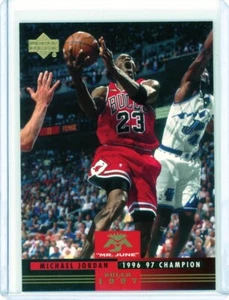 2008-09 Upper Deck Lineage Mr. June Michael AIR Jordan Chicago Bulls #MJ-5 GOAT - Picture 1 of 3