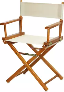 Casual Home 18" Director'S Chair Honey Oak Frame with Wheat Canvas - Picture 1 of 12