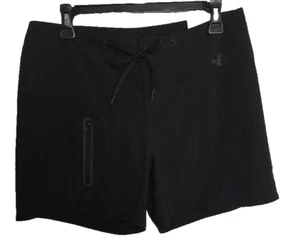 The North Face Black Echo Lake Shorts Size 8 Quick Dry Solid Flat Front Pocket - Picture 1 of 12