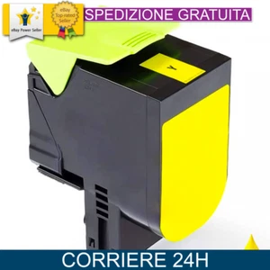 Toner 802SY Giallo per Lexmark Compatibile - Foto 1 di 1
