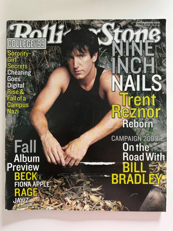 Rolling Stone Nine Inch Nails Trent Reznor Puff Daddy Chris Cornell Bill Bradley - Image 1 of 1