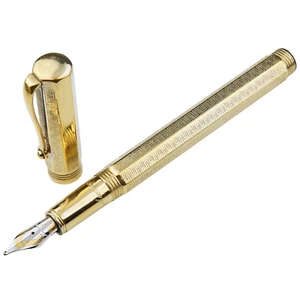 Montegrappa Reminiscence Vermeil Füller 18 Karat B-Feder Bicolor Classic TOP - Bild 1 von 12