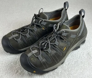 NWOB KEEN Utility ASTM F2413-18 Men’s Dark Gray Steel Toe Work Shoe Lace-up 13EE - Picture 1 of 19