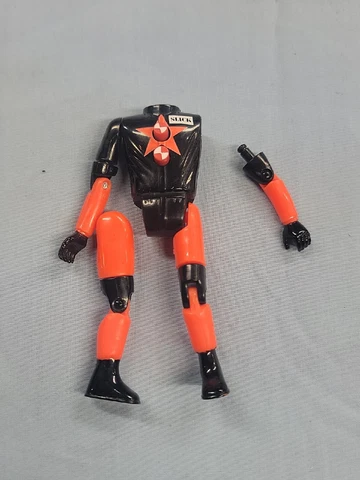 1992 Tyco Incredible Crash Dummies Slick Pro-Tek Suit Action Figure For Parts Cover