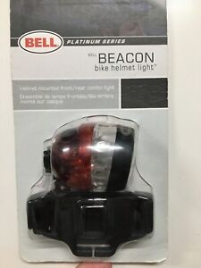 BELL Platinum Series Front/Rear Combo LED Beacon Bike Helmet Light