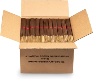 5000 Unscented Incense Sticks 11" Bulk Wholesale - 100% Natural Joss and Bamboo - Picture 1 of 9