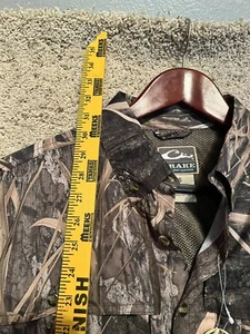 Drake Men Small EST Flyweight Wingshooters Camo Long Sleeve Duck Hunting Shirt - Picture 1 of 11