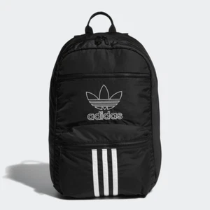 ADIDAS NEW NATIONAL 3-STRIPES BACKPACK BLACK PRODUCT CL5490 - Picture 1 of 7
