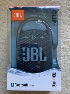 JBL Clip 4 Przenośny głośnik Bluetooth Wodoodporny - Niebieski NOWY - Zdjęcie 1 z 4