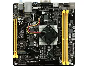 For BIOSTAR A10N-8800E motherboard 2*DDR4 32G VGA+HDMI mini-ITX Tested ok - Picture 1 of 3