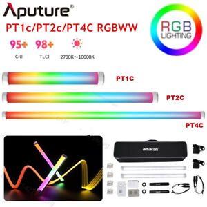 Aputure Amaran PT1C PT2C PT4C RGBWW Pixel Led Tube Light Photography Light Lamp