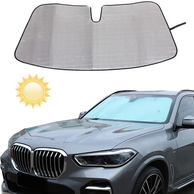 Custom Fit for 2022-2024 BMW X5 Windshield Sun Shade interior Dash UV Protection - Image 1 of 4
