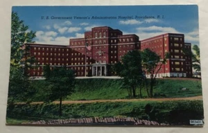 Cartolina US Government Veteran's Administration Hospital, Providence, R.I. (A2 - Foto 1 di 2