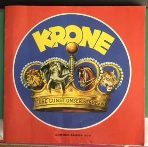 Zirkus CIRCUS KRONE Programm 1979 - Bild 1 von 1