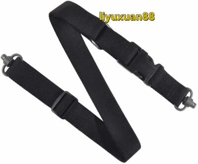 Nylon Outdoor Adjustable Rifle Belt Strap with 1.25" QD Swivel Mount - Image 1 of 4