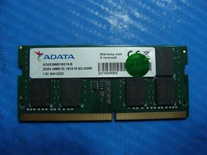 Dell XPS 15 9570 ADATA 16GB Memory Ram So-Dimm AD4S2666316G19-B - Picture 1 of 2