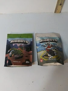 Smart Links Big Bots Green White Wendy's Kids Meals Toys - Picture 1 of 3