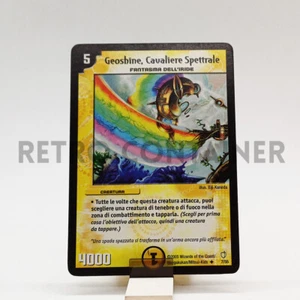 WOTC DUEL MASTERS TCG - Card ITA DM-07 7/55 Geoshine Cavaliere Spettrale - Picture 1 of 1