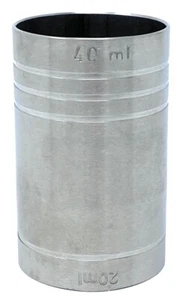 Cocktail Jigger 20ml 40ml acero inoxidable tamaño bar Jigger 2cl 4cl dosificador alcohol bar - Imagen 1 de 5