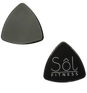 2 pc Core Sliders for Working Out Home Fitness, Dual Sided, Exercise Discs Black - Picture 1 of 44