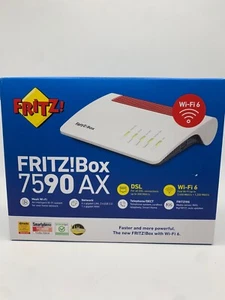 AVM FRITZ! Box 7590 AX V2 WiFi 6 WLAN Router Deutsch Neuwertig OVP TOP - Bild 1 von 4